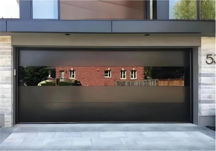 Rahmenlose Flachpaneeltür aus Aluminiumlegierung