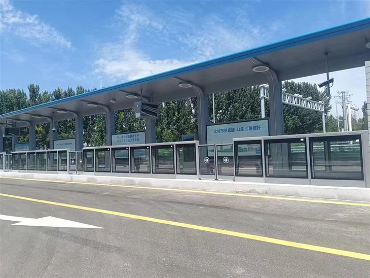 BRT(Bus Rapid Transit)& Tram Rail Transit Platform Shielded Safety Door factory